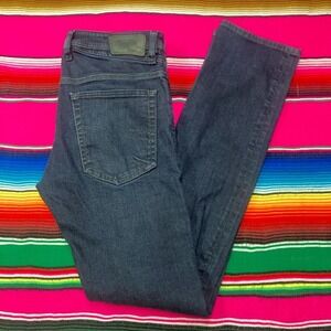 VTG Diesel Shioner Jeans Mens 31x32 Dark Blue Denim Slim Skinny Stretch 5-Pocket